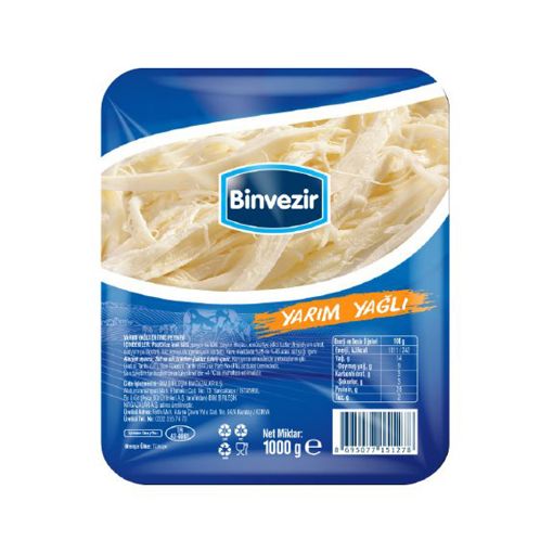 Picture of Binvezir Semi-Fat Processed Cheese 1000 g