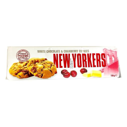 Picture of New Yorker Soft Cookies with Cranberry and White Chocolate 175 g