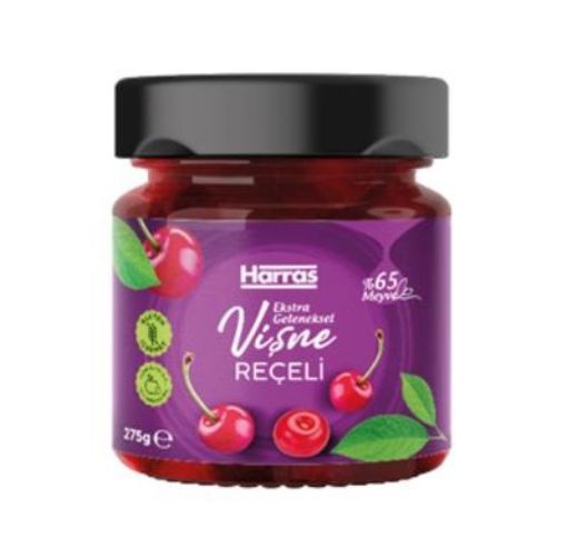 Picture of  Harras Sour Cherry Jam 65% Fruit 275 G