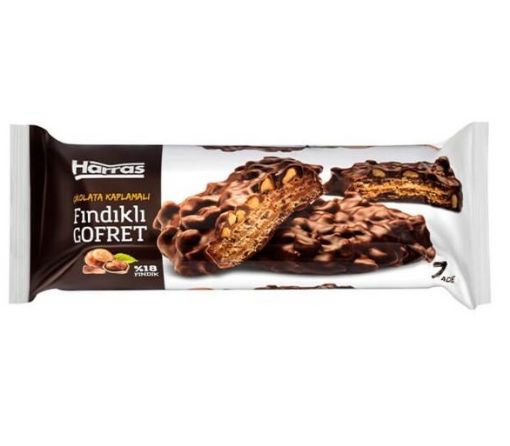Picture of Harras Chocolate Coated Hazelnut Wafers 234g