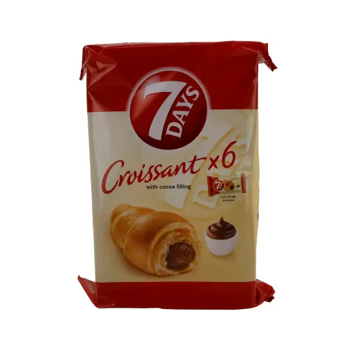 Picture of 7 Days Croissant Chocolate Cream Filled Croissant 6 x 40 g