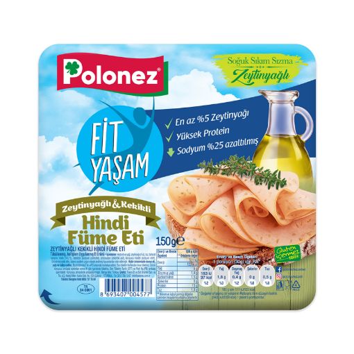 Picture of Polonez Gluten Free Smoked Turkey with Olive Oil and Thyme 150g