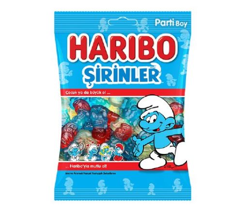Picture of Haribo Smurfs Fruit Flavored Mixed Soft Candies 115 g