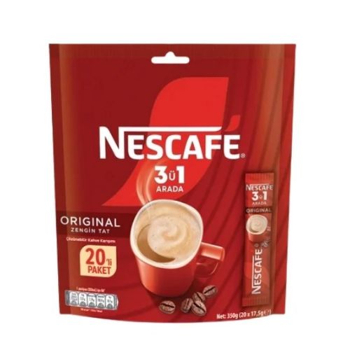 Picture of  Nescafe 3 in 1 Original Rich Flavor 20-Pack