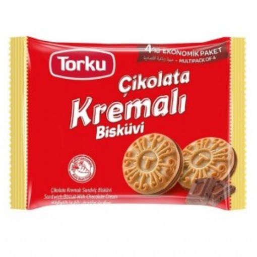 Picture of Torku Chocolate Cream Biscuits 3-Pack 183 g