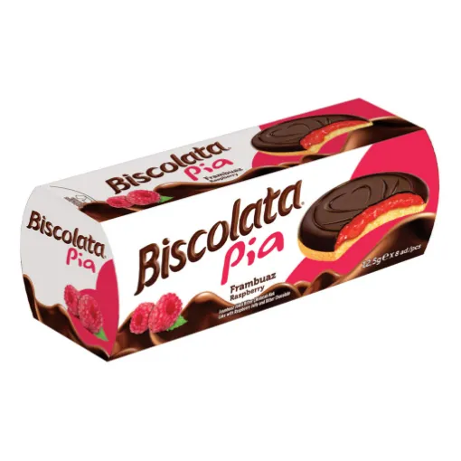 Picture of Biscolata Pia Raspberry 12.5 g x 8 pieces