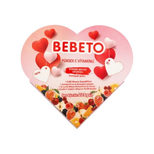 Picture of Bebeto High Vitamin C Mixed Fruit Flavor 228 g