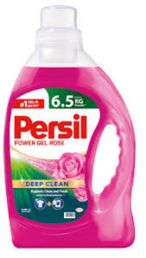 Picture of Persil Power Gel Rose Deep Clean Hygienic Clean and Fresh 3.25 KG