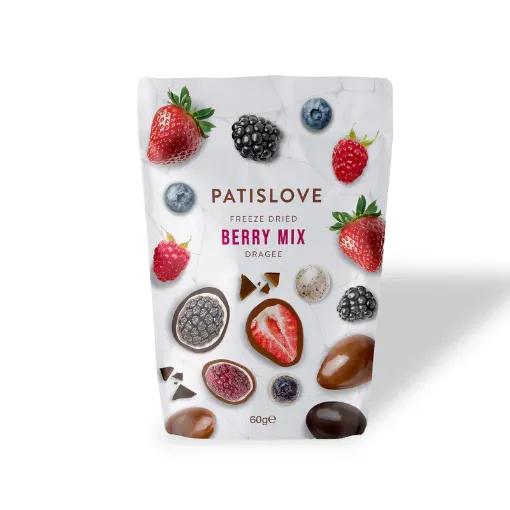 Picture of Patiswiss Freeze Dried Berry Mix Dragee 60 G