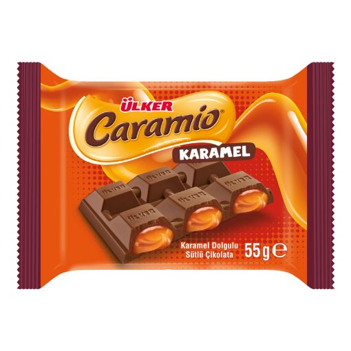 Picture of Ulker Caramio Caramel Filled Milk Chocolate 55 g