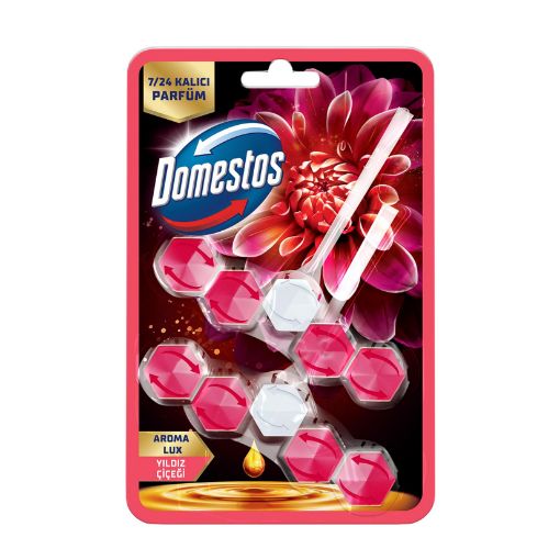Picture of Domestos Toilet Block Lux Starflower & Dragon Fruit 2 x 50g