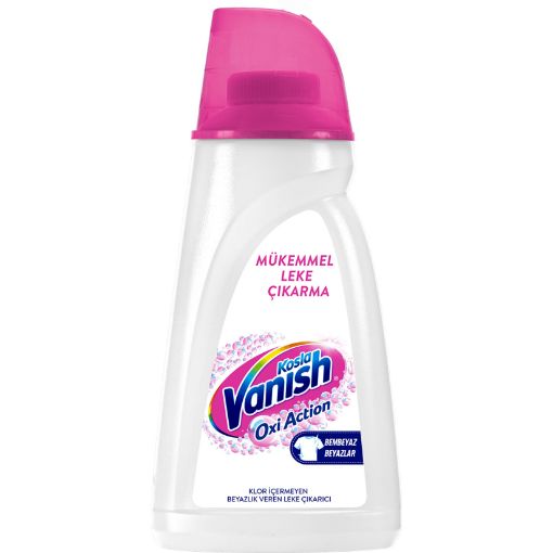 Picture of Vanish Oxi Action Chlorine-Free Stain Remover Detergent for Whites 1000ml