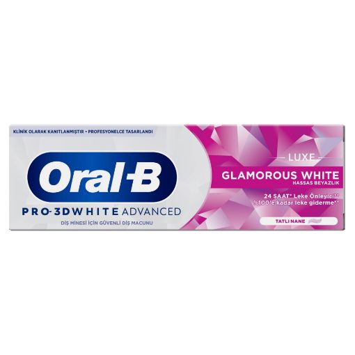 Picture of Oral-B Pro 3D White Advanced Luxe Glamorous White Toothpaste 75 ml