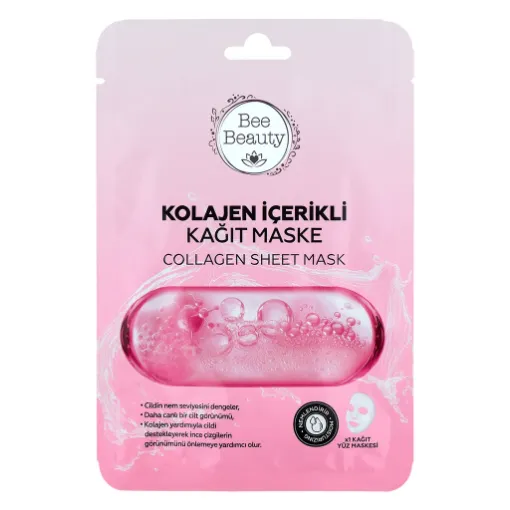 Picture of Bee Beauty Collagen-Infused Sheet Face Mask 25 ml