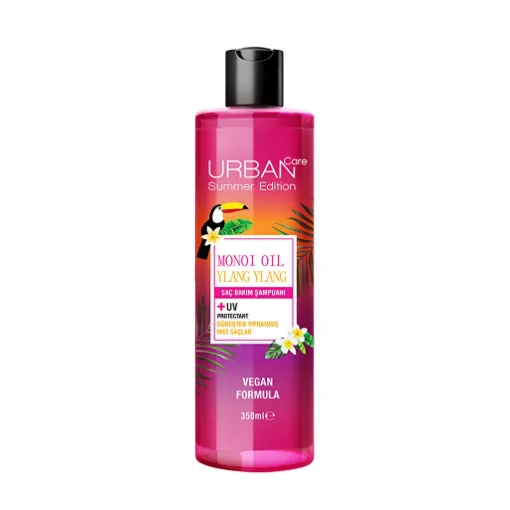 Picture of Urban Care Summer Edition Monoi Oil Hair Shampoo for Sun-Damaged, Dull Hair 350 ml