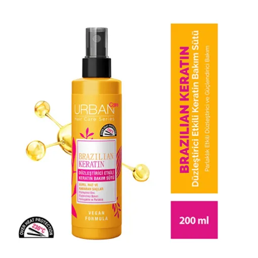 Picture of Urban Hair Care Series Brazilian Keratin Straightening Effect Care Milk 200ml
