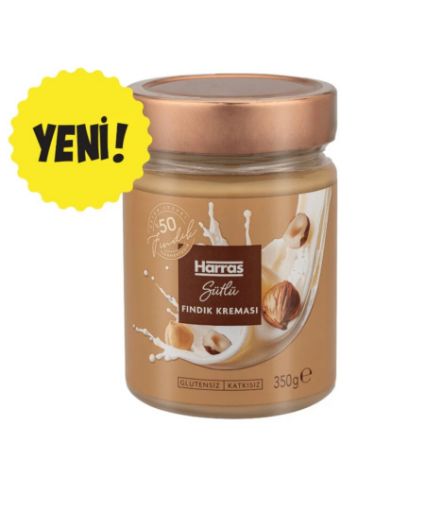 Picture of Harras Milk Hazelnut Cream Gluten Free 350 G