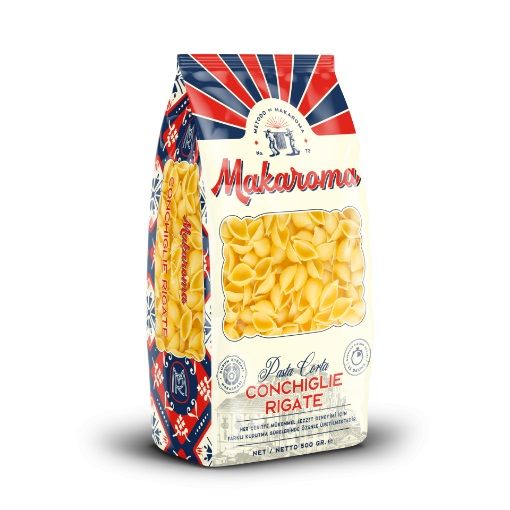 Picture of Macaroma Pasta Corta Conchiglie Rigate 500 g