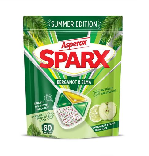 Picture of Asperox Sparx Bergamot and Apple 60 Capsule