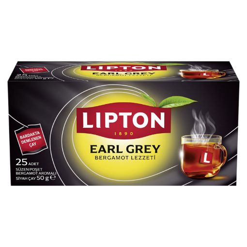 Picture of Lipton Earl Grey Bergamot Flavor 25 Tea Bags