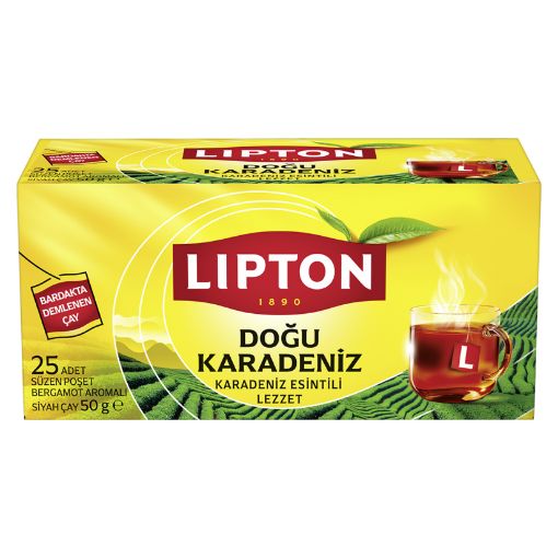 Picture of Lipton Cup Tea Bags Eastern Black Sea Region 25-pack