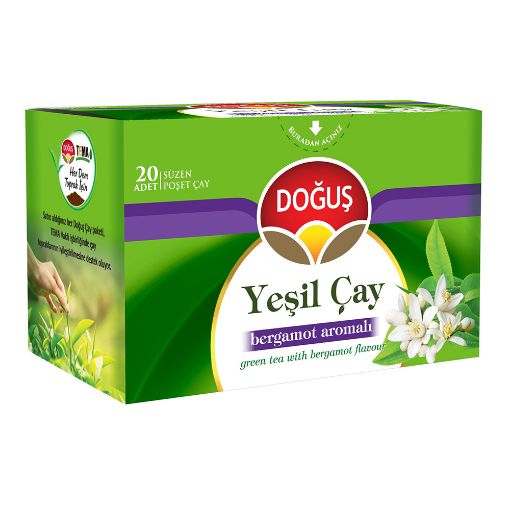 Picture of Dogus Green Tea with Bergamot, 20-pack