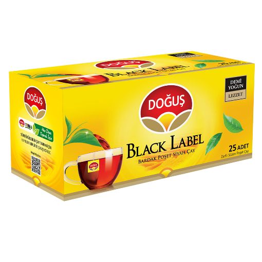 Picture of Dogus Black Label 25-Pack Tea Bags