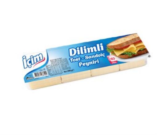 Picture of Icim Sliced ​​Toast Sandwich Cheese 60 Slices 1000 g