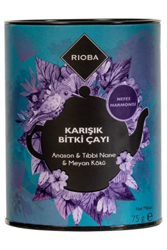 Picture of Rioba Mixed Herbal Tea (Anise, Medicinal Mint & Licorice Root) 75 g