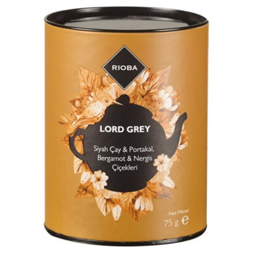 Picture of Rioba Lord Grey (Black Tea & Orange, Bergamot & Cornflowers) 75 g