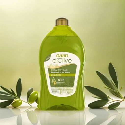 Picture of Dalan d'Olive Natural Olive Oil Moisturizing Liquid Soap 1.5 L
