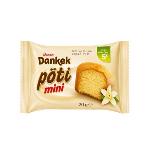 Picture of Ulker Dankek Poti Mini Vanilla Flavored Cake 20 G