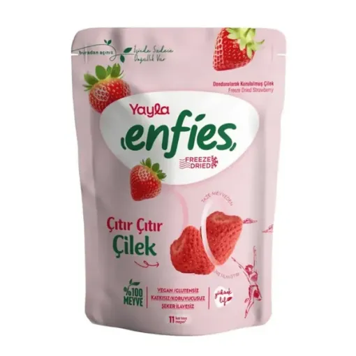Picture of Yayla Delicious Crispy Strawberry – Vegan and Gluten-Free 15g