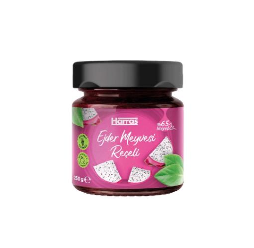 Picture of Harras Dragon Fruit Jam (65% Fruit) 250 g